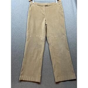 Vintage Talbots Corduroy Chico Pants Womens Size 10 Classic Casual Beige